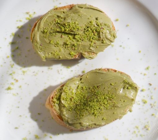 Picture of Pistachio Cream 20% Crunchy - Mediterranean Origin - Coloured - Medium